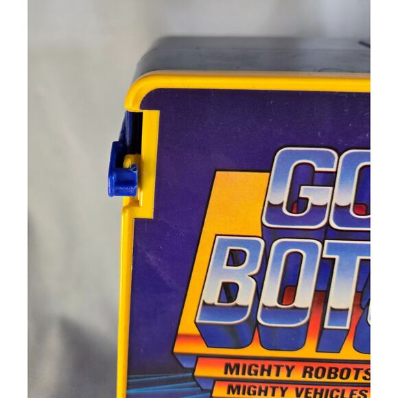Vintage Collector's Case GoBots 1984 Tonka Action Figure Storage Cover Broken - Picture 10 of 16